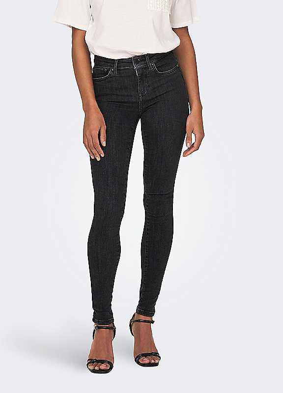 Only Grey Denim Skinny Fit Jeans Small