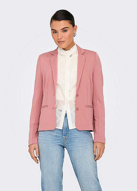 Only Pink Twobutton Short Blazer Small