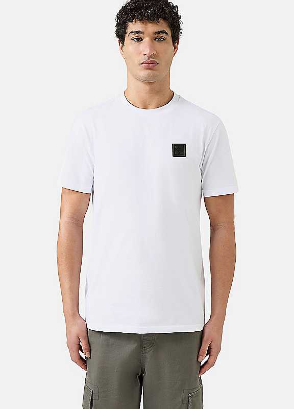 Patrick Men's White Cambell T-Shirt In | Size: Large - Image 4