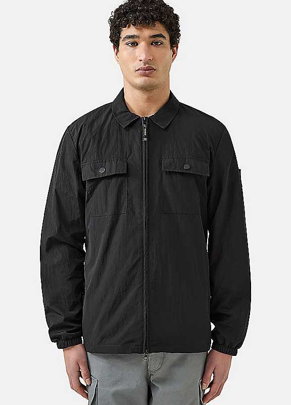 Patrick Men's Overshirt Black Large - Image 4