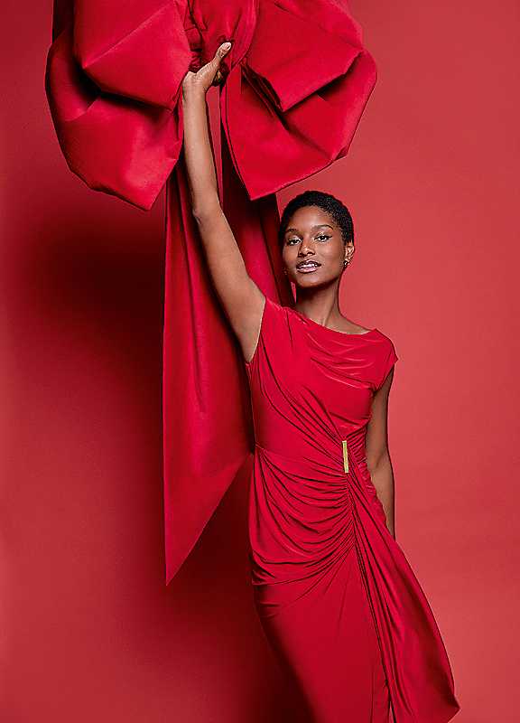 Phase Eight Red Donna Maxi Dress