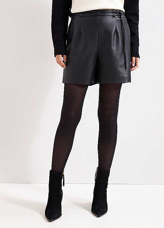 Phase Eight Black Finlay Shorts