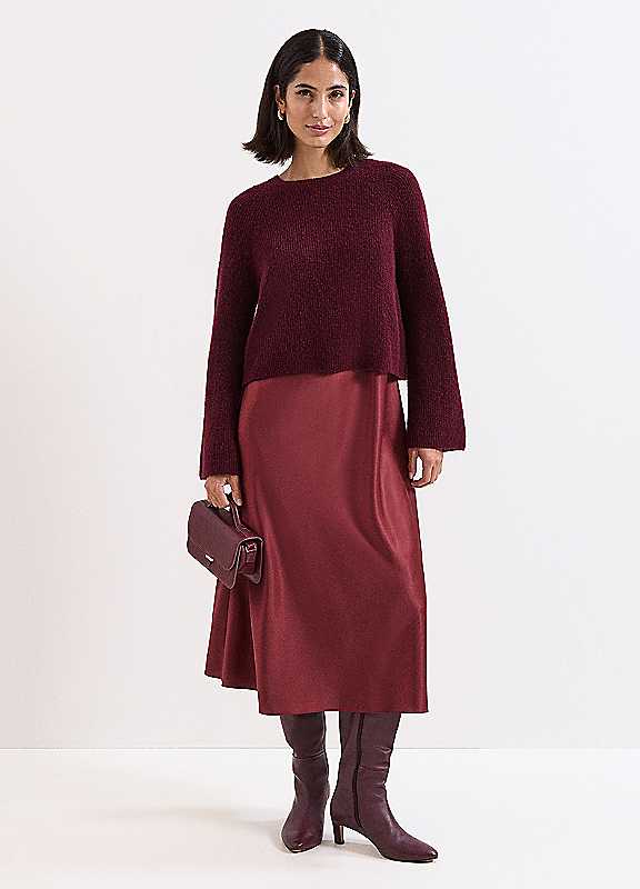 Phase Eight Red Issy 2 In 1 Dress
