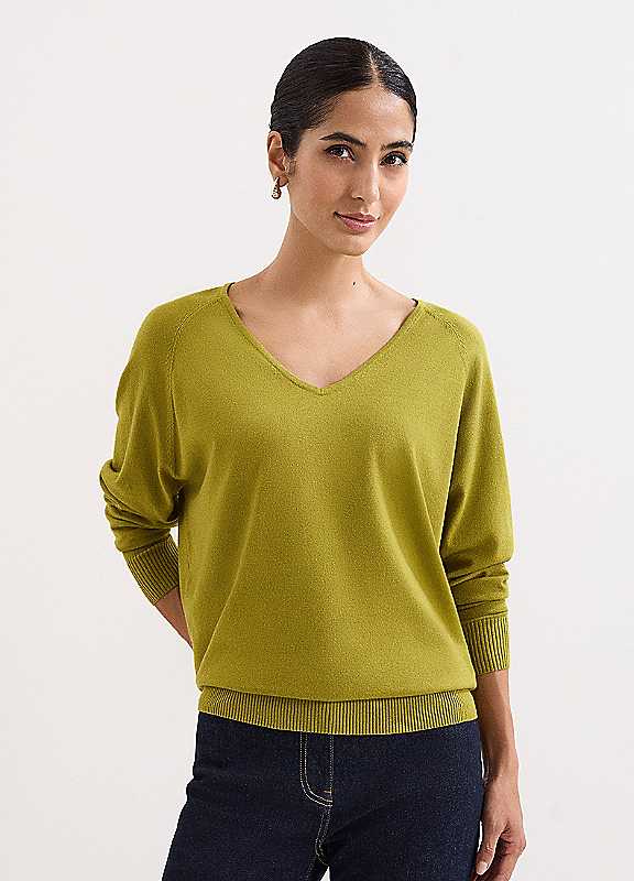 Phase Eight Green Senita Knit Jumper