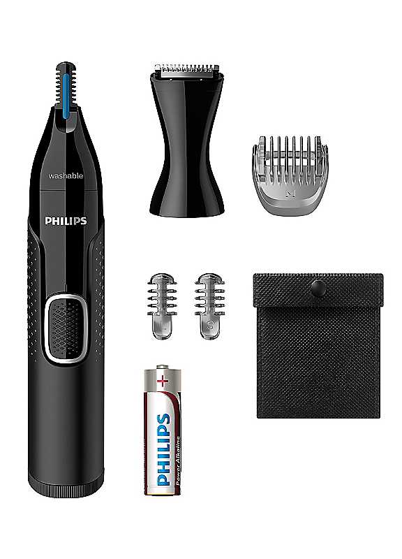 Philips Series 5000 Cordless Nose Trimmer, Ear and Eyebrow Trimmer, NT5650/16, One Colour, Women - Image 6