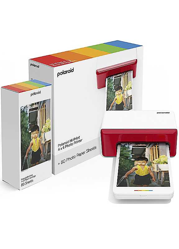 Polaroid White Everything Box Hi Print 4X6 Printer In - Image 5