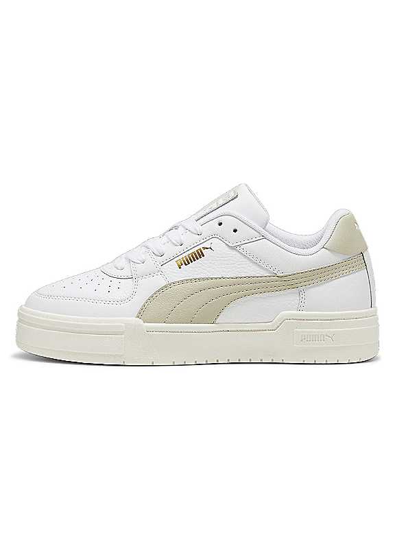 Puma White/Desert Ca Pro Classic Trainers Size 5