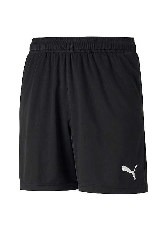 Puma Boys Black Elasticated Waist Training Shorts 12Y Kids