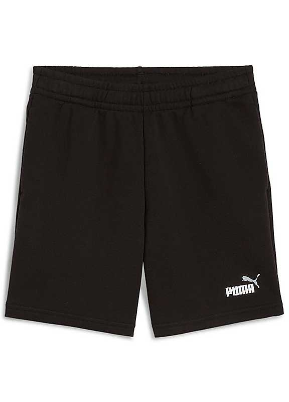 Puma Black Waist Training Shorts 12Y Kids