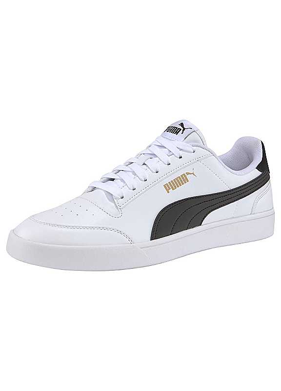 Puma Men's White/Black Shuffle ' Black' 309668-03 - Image 3
