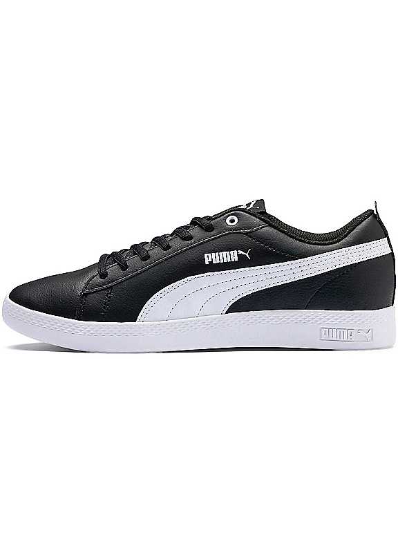 Puma Black/White Smash V2 Trainers Size 8.5