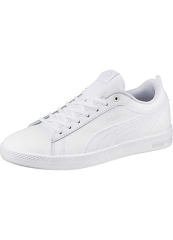 Puma Women's White Smash V2 Trainers Size 8.5