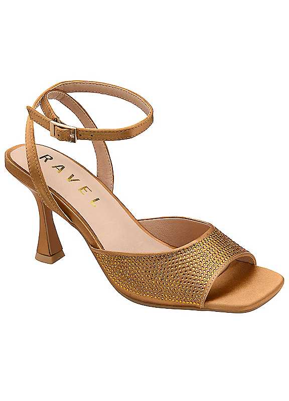 Ravel Gold Holms Anklestrap Sandals