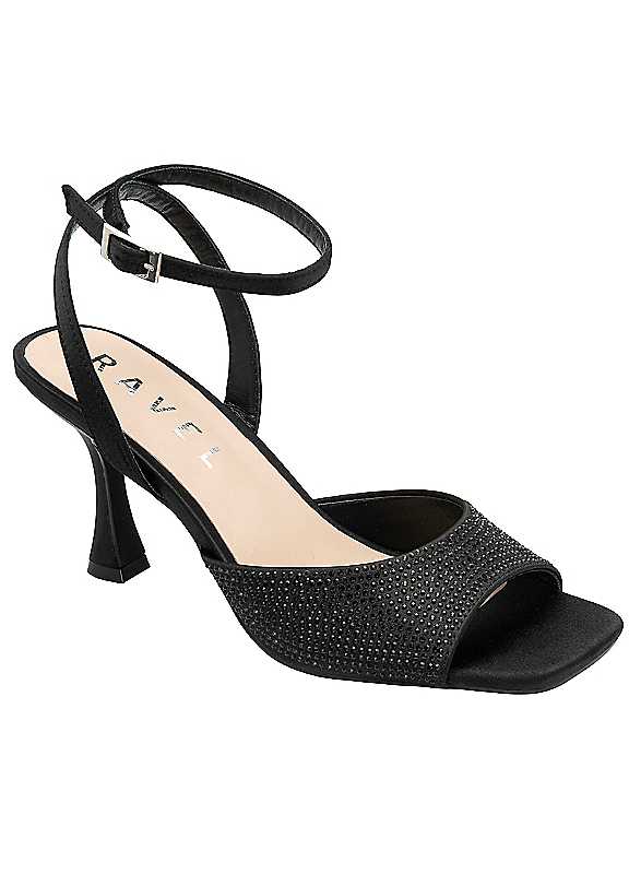 Ravel Black Holms Anklestrap Sandals
