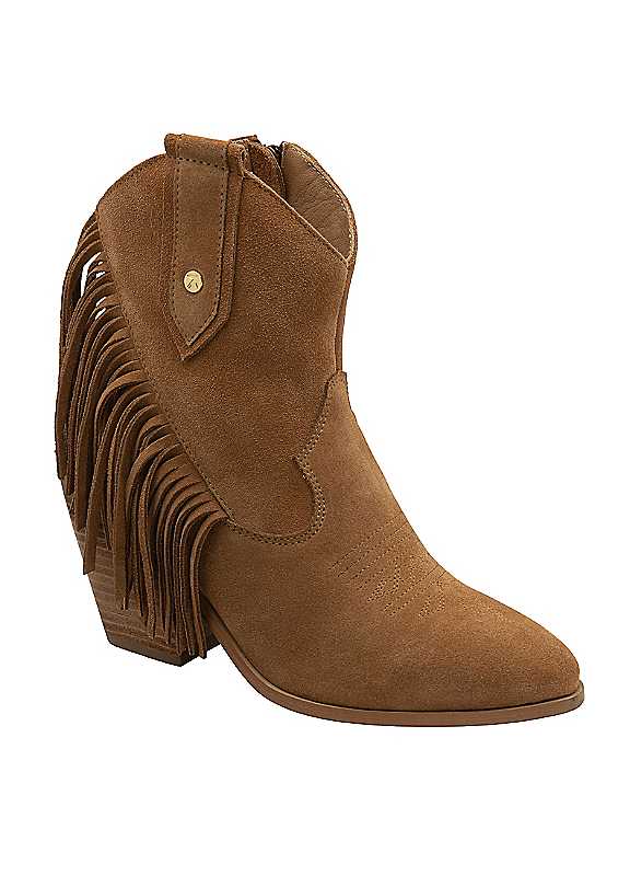 Ravel - Women's Ankle Boot - Leather - Brown - Size 6 - Image 4
