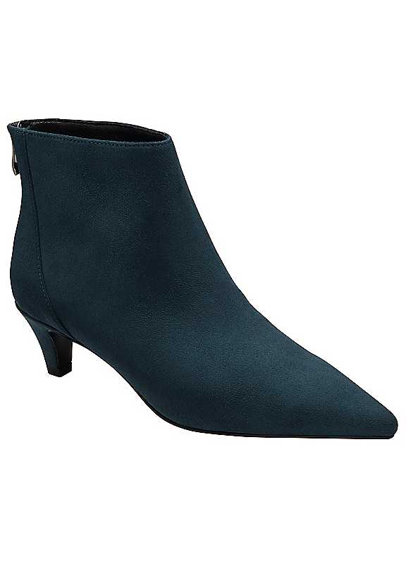 Ravel Women's Teal 'Leighton' Microfibre Pointed-Toe Boots In | : Size 3 - Image 6