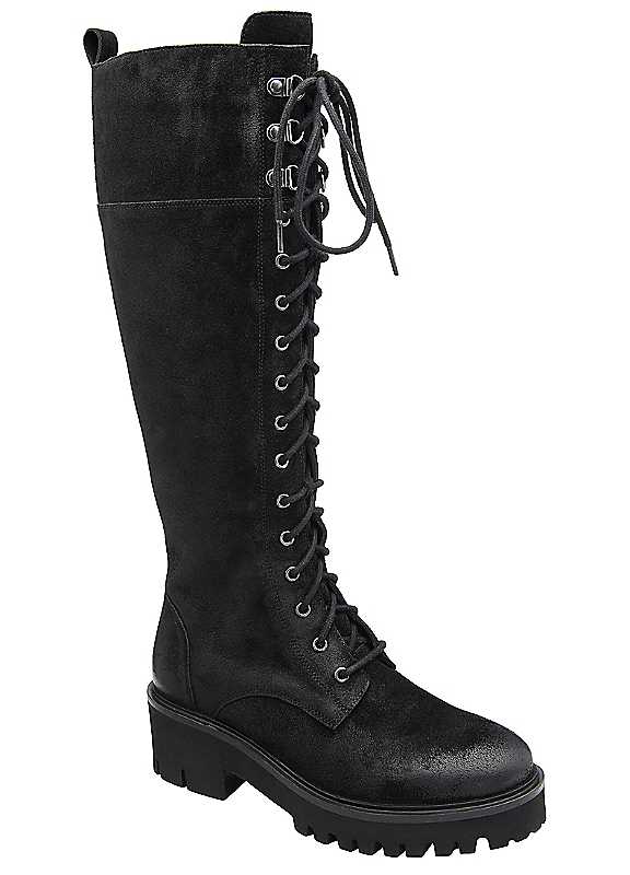 Ravel Women's Black Maston Knee High Boots - Size 4 - Image 3