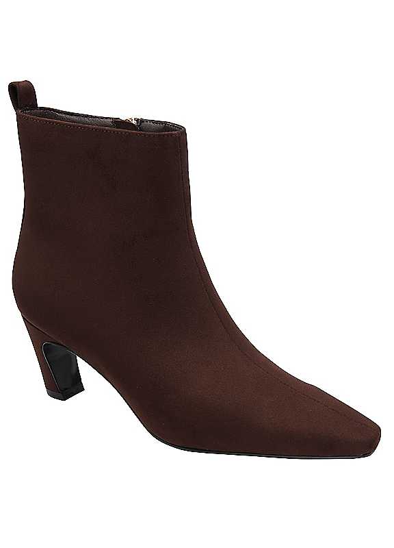 Ravel Murbury Kitten Heel Ankle Boot, Brown, Size 8, Women - Image 4
