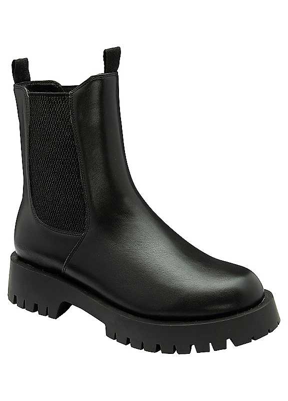 Ravel Women's Black 'Ness' Chunky Chelsea Boots | Size: 3 - Image 5