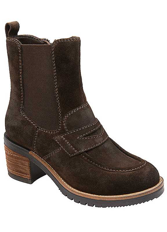 Ravel Women's Brown Suede 'Winsley' Ankle Boots | : Size 3 - Image 4
