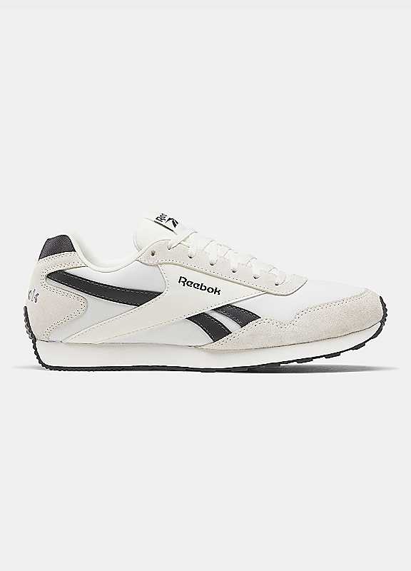 Reebok Classic White Glide Lowtop Trainers Size 8.5