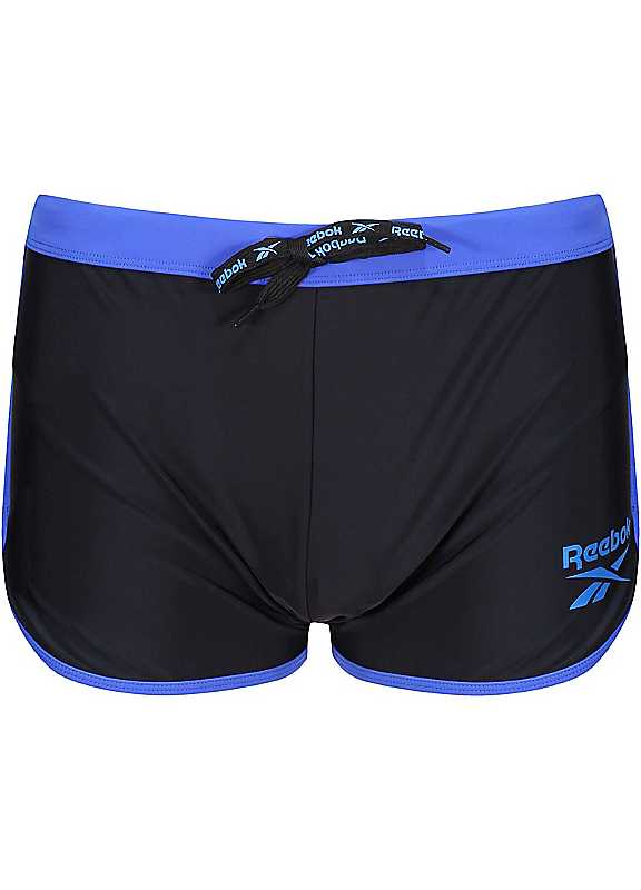 Reebok Black Elasticated Swim Shorts Extra Large