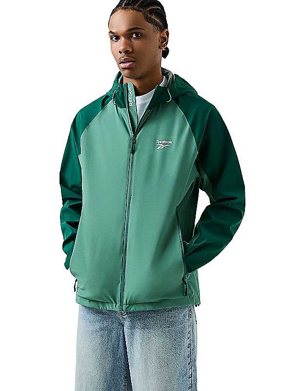 Reebok Men's Green Rodden Windrunner In | : Large - Image 2