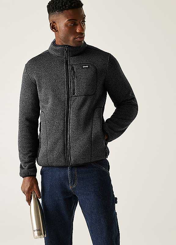 Regatta Men's Black Barlee Fleece