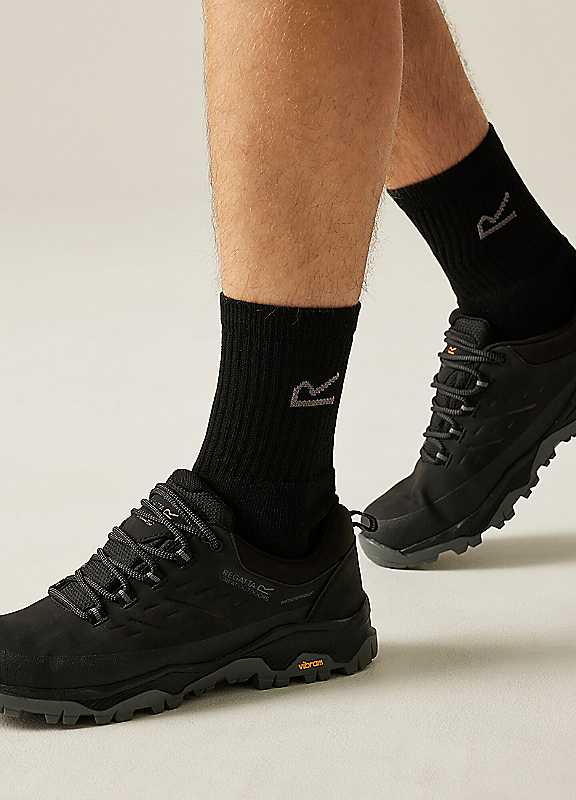 Regatta Men's Black Blake Low Walking Shoes