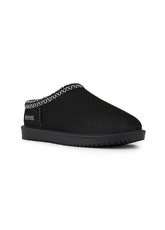 Regatta Women's Black Risley Mules Size 7
