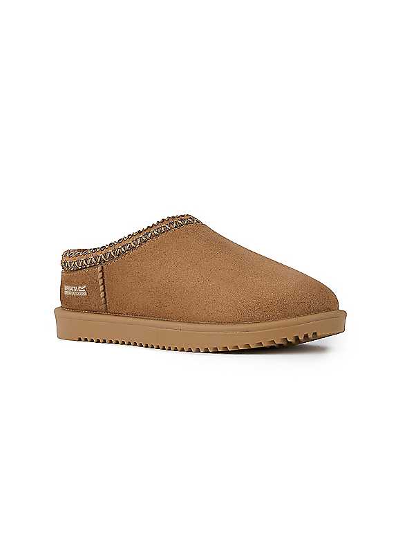 Regatta Women's Brown Risley Mules Size 6