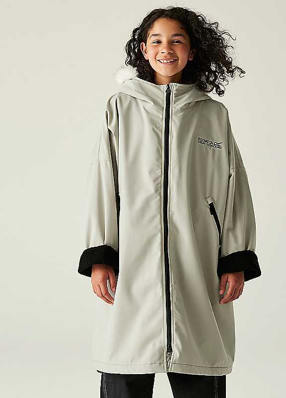Regatta (3 - 5 Yrs, Moonstruck) Kids Waterproof Changing Robe Pro - Image 7