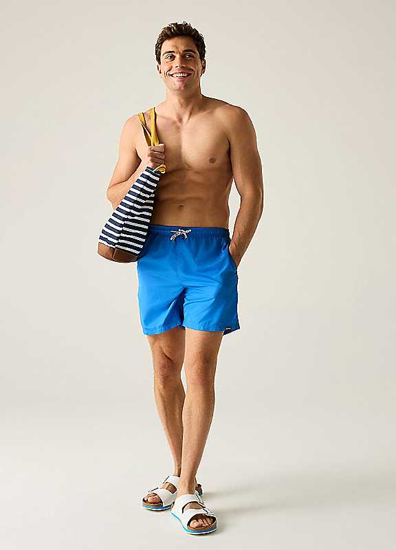 Regatta Men's Mackleyna Swim Shorts - Sonic Blue - XXL - Image 6