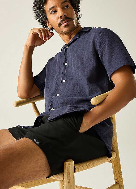 Regatta Men's Mawson Iii Swim Shorts - Black Large - Image 3