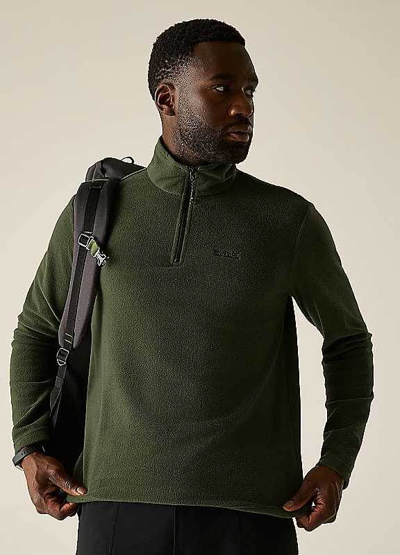 Regatta Men' Green Thompson Anti-Pill Fleece in Size S, Sports Direct - Image 7