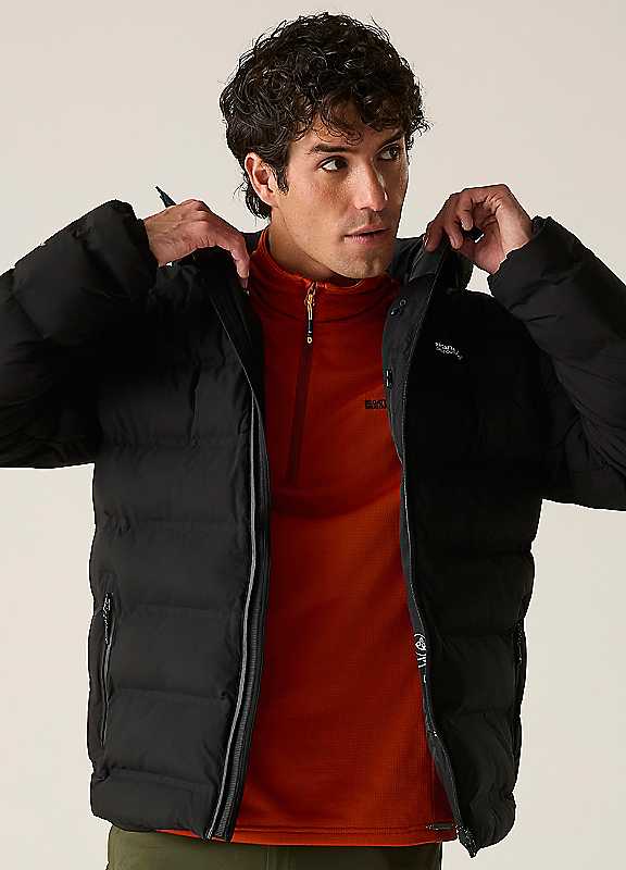 Regatta Men's Altoro Thermal Padded Jacket - Black(Black) - S - Image 4