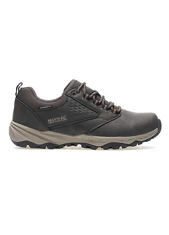 Regatta Men's Waterproof Amble Low Walking Shoes - Brown UK Size 12 - Image 4