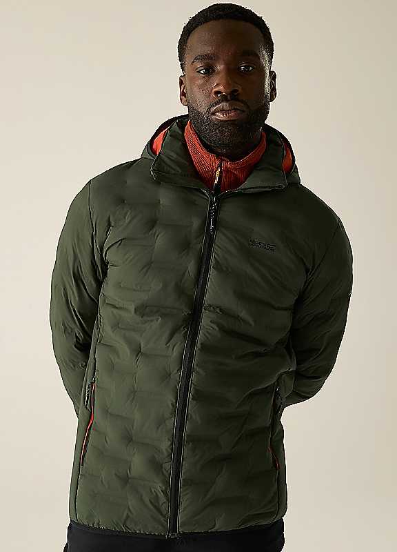 Regatta Men's Astrel Waterproof Jacket - Dark Khaki (Roo - M - Image 4