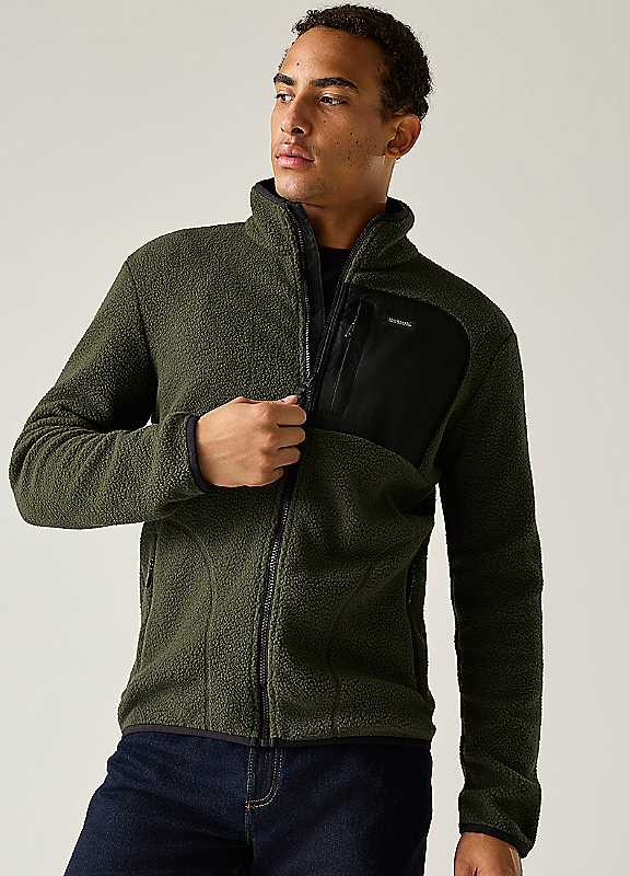 Regatta Men's Khaki Frankie Borg Cosy Fleece In | : Large - Image 7
