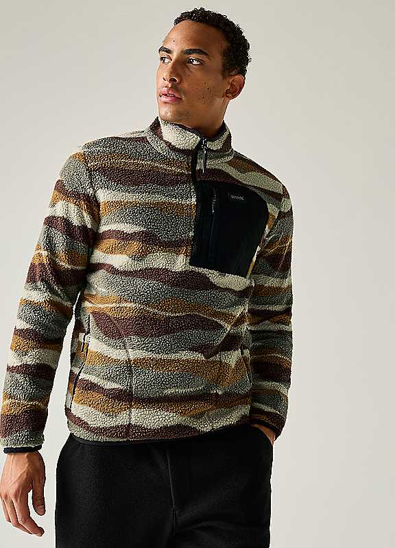 Regatta Men's Marron 1/2 Zip Fleece Frankie Borg - Image 6