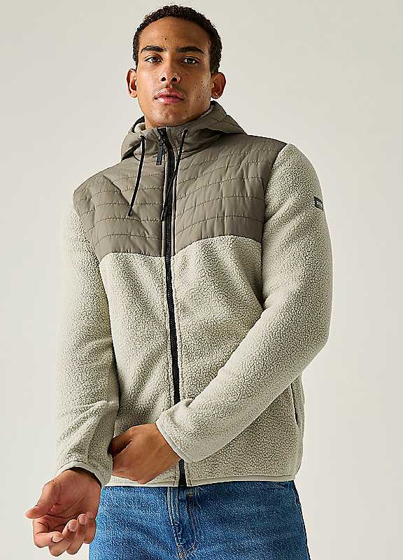 Regatta Men's Beige Hybrid Fleece Frankie Borg - Image 7