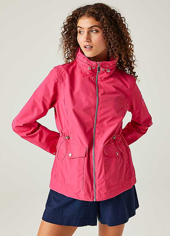Regatta Navassa Waterproof Jacket Hot Pink