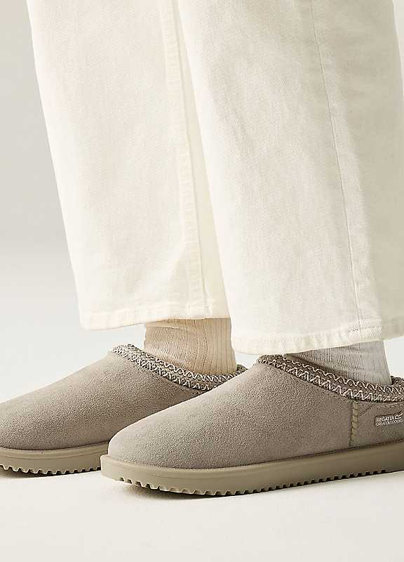 Regatta Women's Risley Mule Waterproof Lifestyle Shoes - Taupe Beige - EU41/UK7 - Image 5
