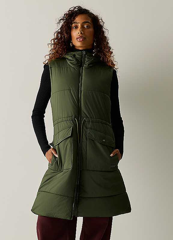 Regatta Women's Khaki Aveline Insulated Bodywarmer In | : Size 20 - Image 3