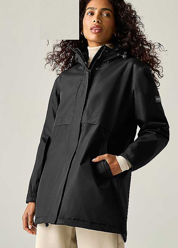 Regatta Ladies Brielly Waterproof Insulated Jacket, Black, Size 20, Women - Image 5