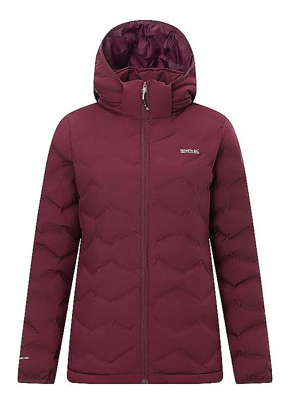 Regatta Women's Plum Hooded Deyla Quilted Jacket In | : Size 12 - Image 6
