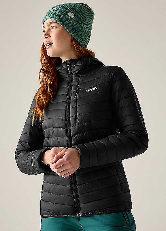 Regatta Women's Black (Water Ballet) Lightfell Insulated Jacket in Size 14, Sports Direct - Image 7