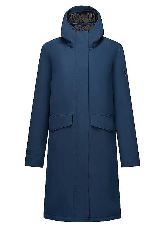 Regatta Women's Navy Waterproof Hooded Ramona Insulated Jacket In | Size: 16 - Image 6