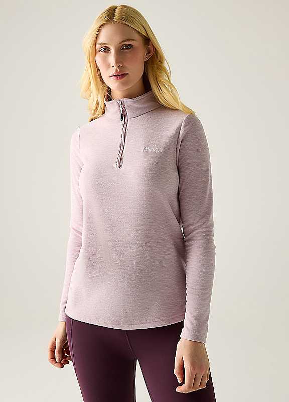 Regatta Women's Purple Sweethart Marl Anti-Pill Fleece in Size 14, Sports Direct - Image 3