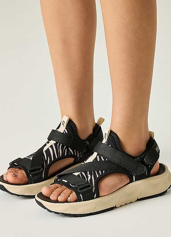 Regatta Women's Lito Flat Sandals Black Uk Size 6 - Image 5